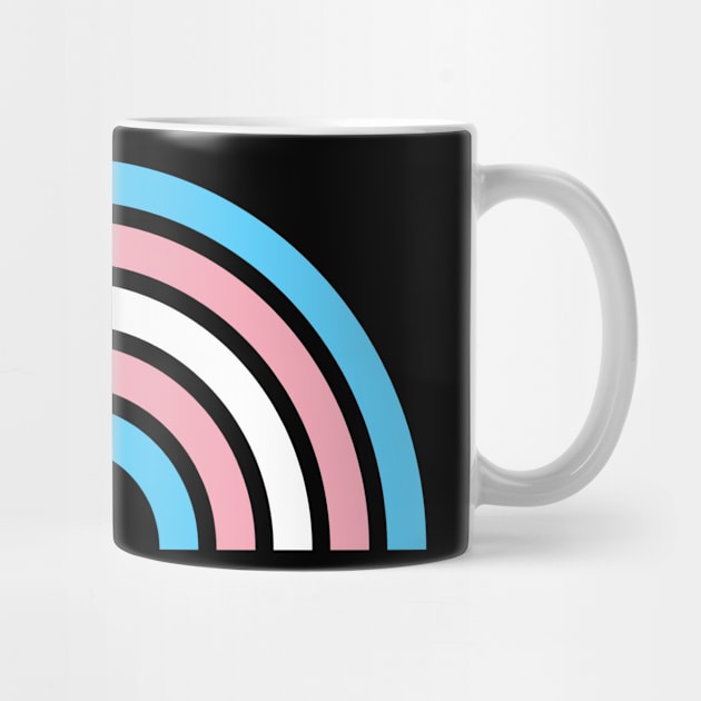 Gay Pride LGBTQ Transgender Rainbow Stripe 2018 by phoxydesign